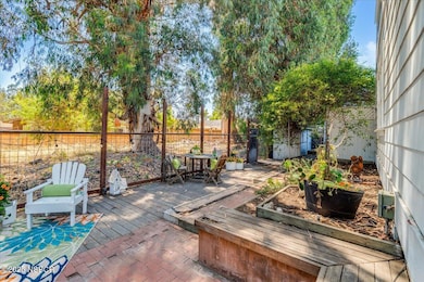 Back yard.