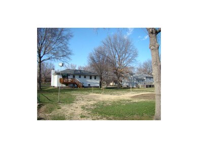 View of the back of house with great deck from the