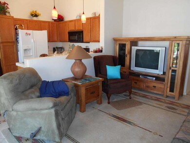 living to kitchen