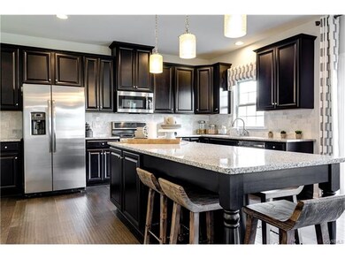 Just past the dining room is a very Large kitchen 