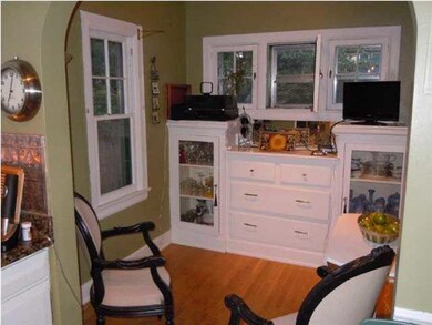 Breakfast Nook with Built In China Hutch