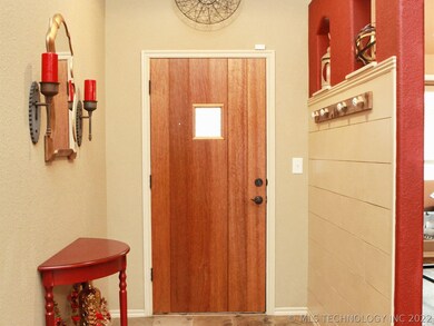 Nice entry space with shiplap accent wall