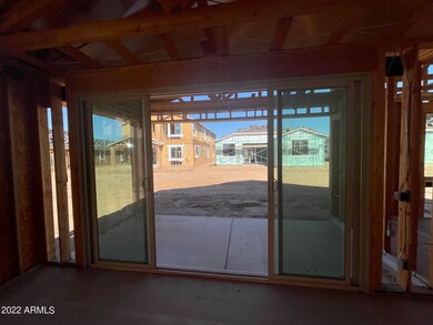 4 panel center slider to covered patio