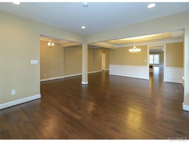 House is under construction. Photo of similar floo