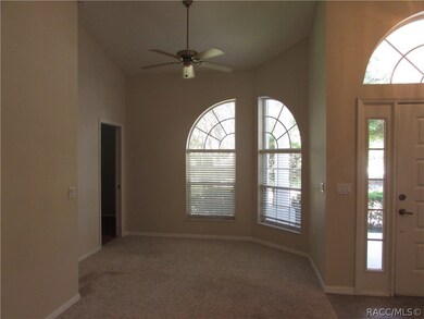 Side alcove area inside of front entrance which co