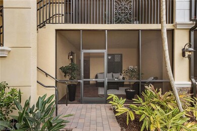 Screened front lanai