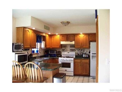 Kitchen. The kitchen layout is very convenient and