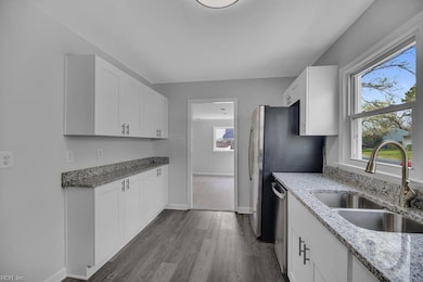 Updated Kitchen with New Cabinets, Granite Counter