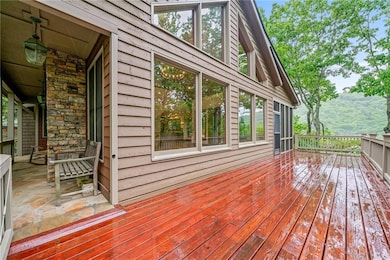 Extra-wide Wrap-Around Deck from Front Porch to re