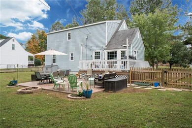 Yard is fully fenced.