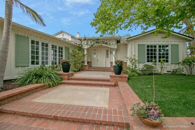 Brick walkway to front entry.