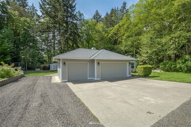 3-car garage and parking space for your boat, RV, trailer, or other toys.