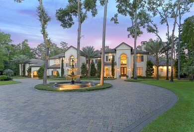 Another view of the home at dusk.