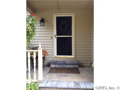 Exterior Front. Pavers greet you as you walk to th