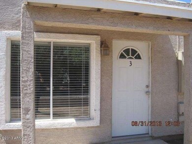 front of unit