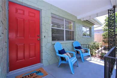 Sweet Front Porch amid your fruit trees!
