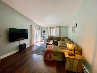 Den off of Kitchen Area