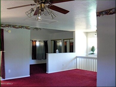 upstairs loft area