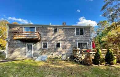 Rear.primary bedroom deck .deck off kitc