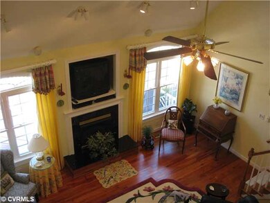 Den/Family/Great Room - Gas fireplace. Solid cherr
