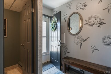 The Lovely entryway welcomes you