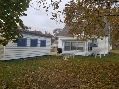 Partially fenced yard