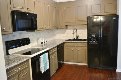 Kitchen has been updated with new granite counters