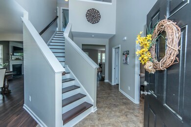 Entering your new home.