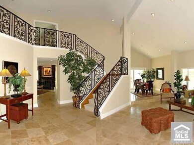 Elegant Interiors include Travertine Flooring thro