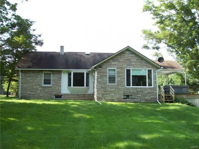 BACK YARD VIEW OF HOUSE