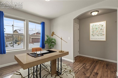 Virtually Staged - Dedicated office as you walk in