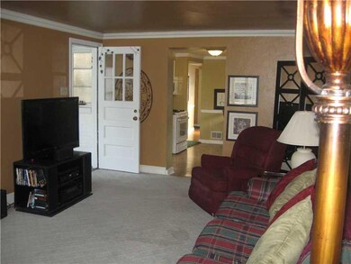 Family Room. Another view of the family room, sunr