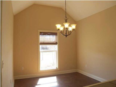 Dining Area with Vaulted Ceiling