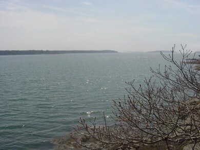 Down river to open ocean.