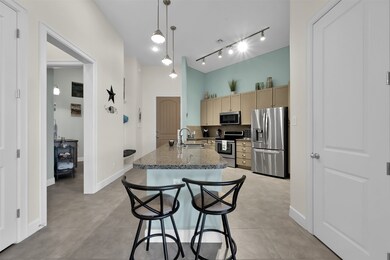 Island Counter-top, perfect space to gather and mi