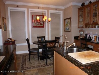 kitchen to dining area