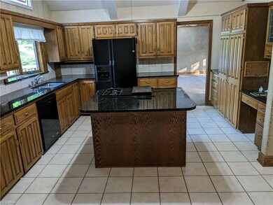 Gas cook top, dishwasher and refrigerator stay