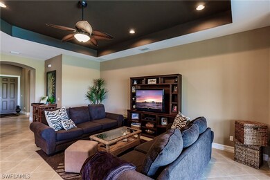 Expansive family room is great for entertaining an