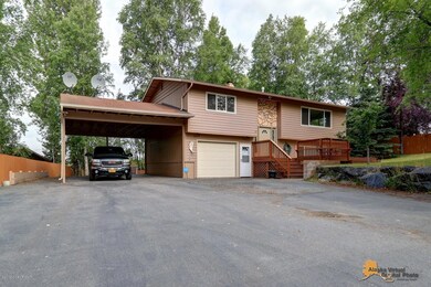 Huge carport and parking area