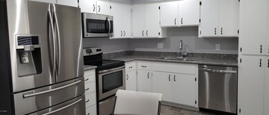 New Stainless Steel Appliances & Granite
