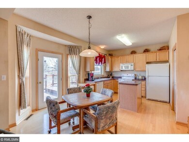 Beautiful wood flooring and open concept kitchen