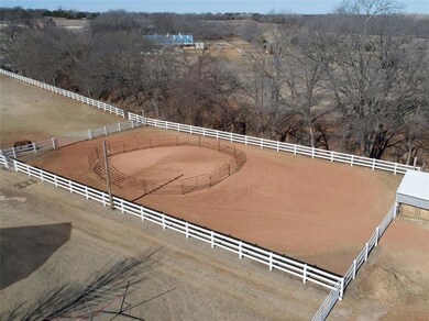 Lighted riding arena