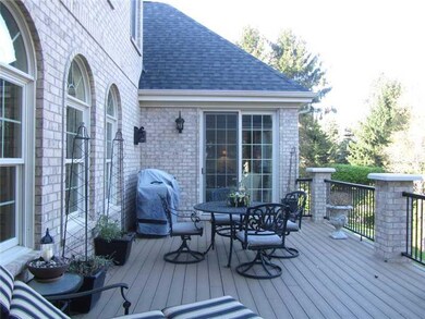 Patio/Deck. No maintenance deck with glass doors t