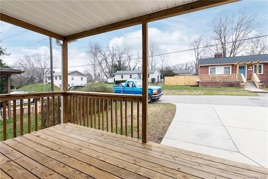 Covered Front Porch Perfect for Relaxing