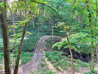 Take-in the scenery across mature woods perfect fo