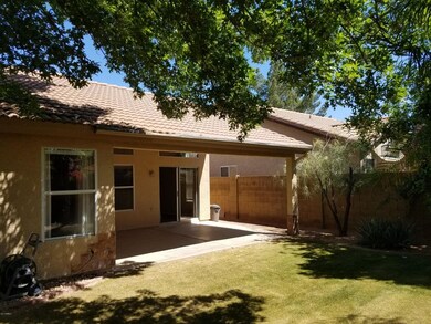 Covered patio