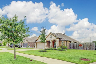 Nicely landscaped corner lot