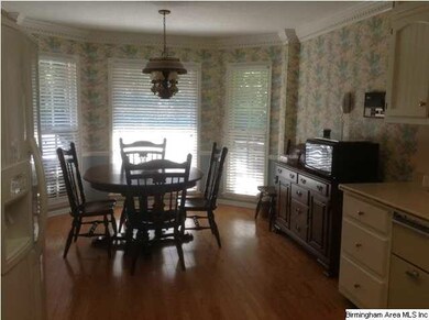 Eat-in kitchen and bay window