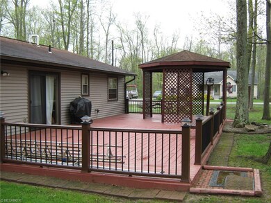 Back Yard is great for entertaining.  Gazebo and r