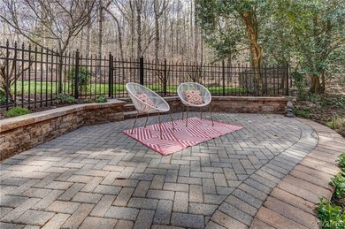 side patio, perfect location for grilling or relax